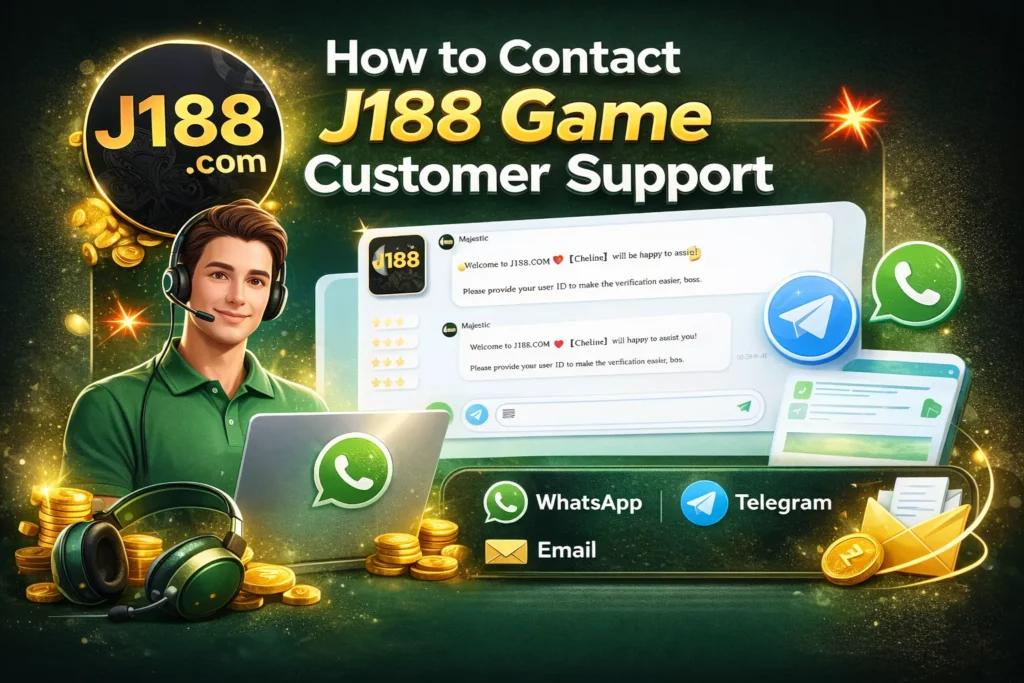 How to Contact J188 Game Customer Support